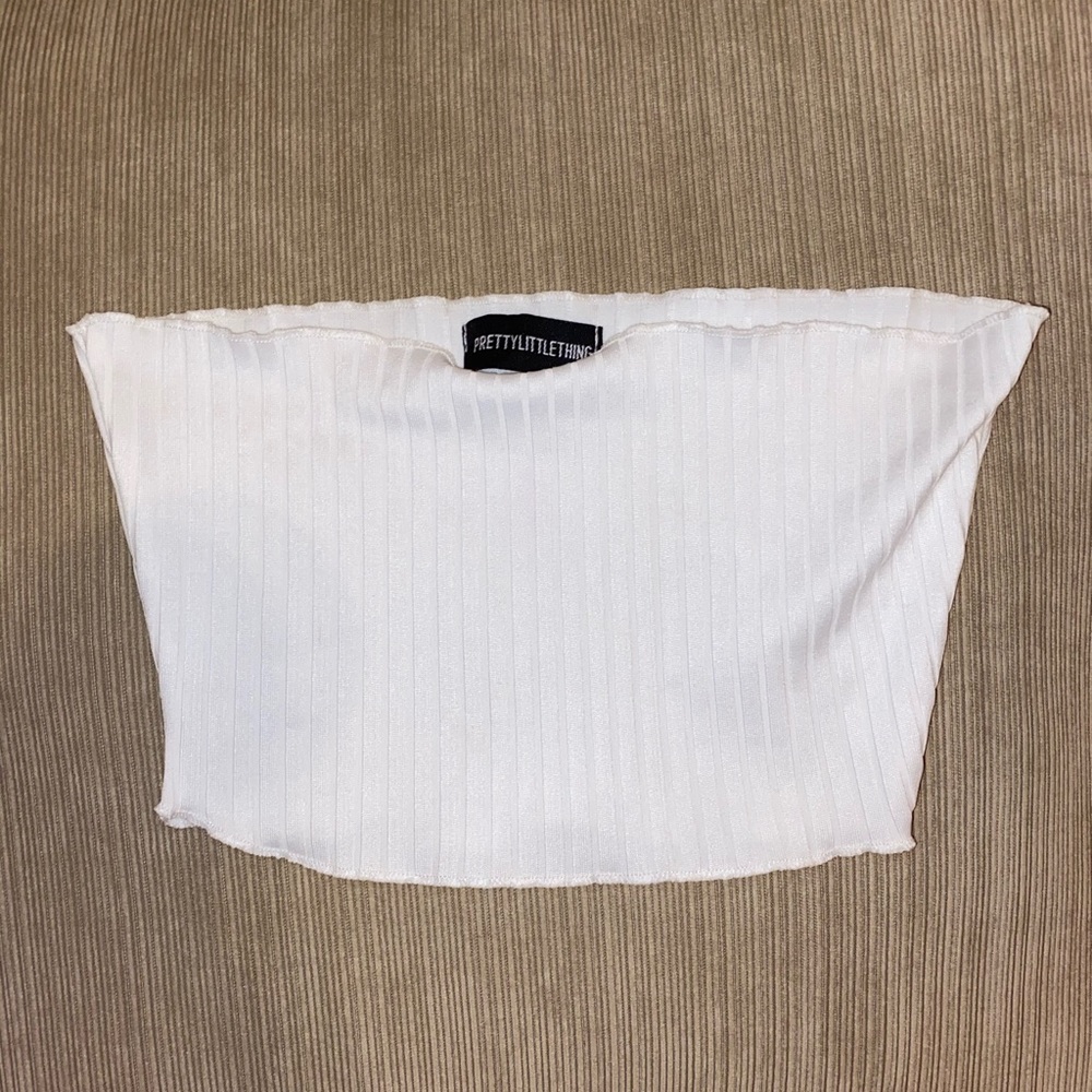 Cropped tube top from PLT